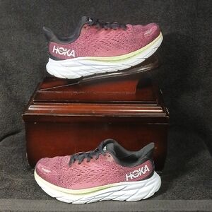 Hoka One One  Clifton 8 (Ibis Rose) Womens-6.5D (Wide)